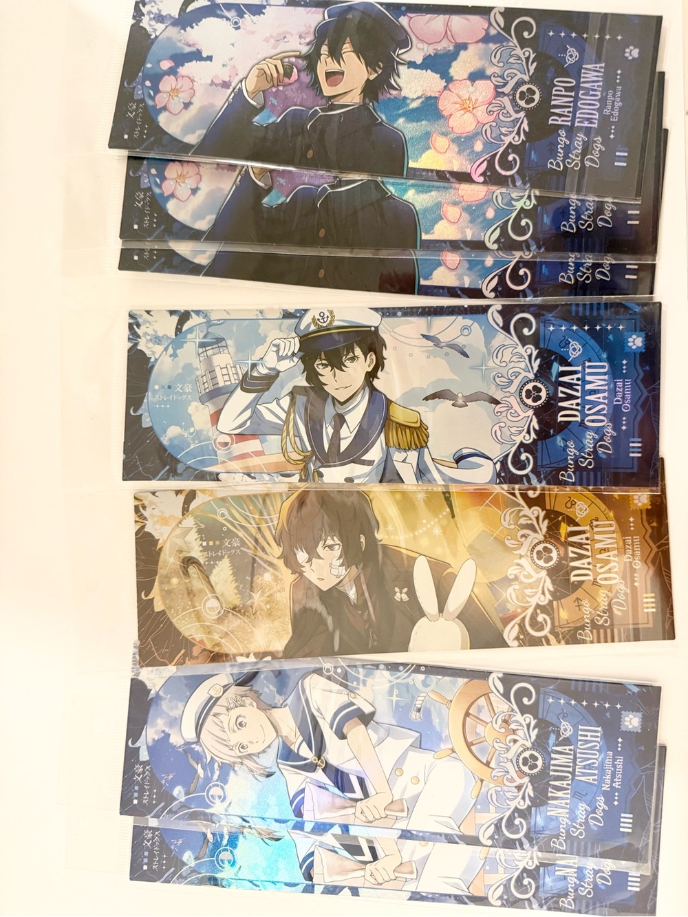 Anime collectibles bungo stray dogs